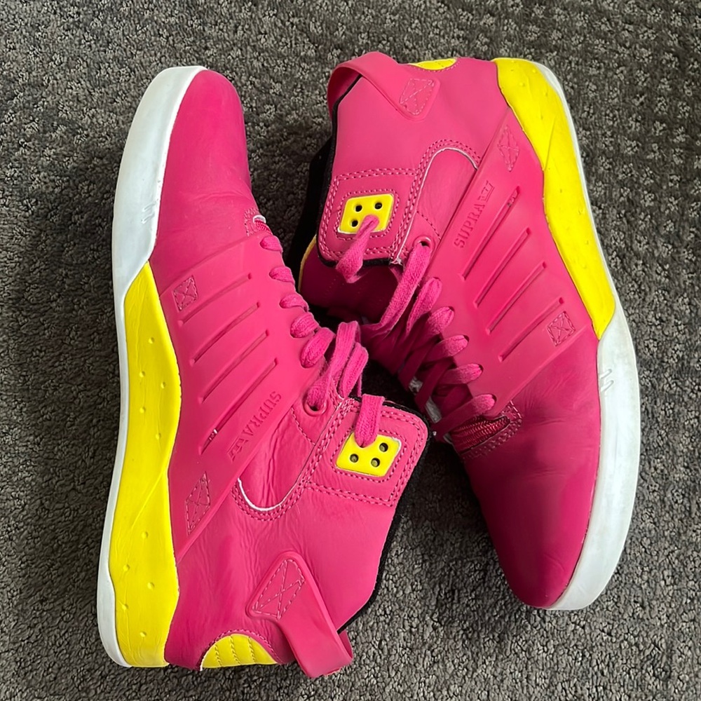 Pink Supra Women's Skytop 3 Mag Sneakers - No box